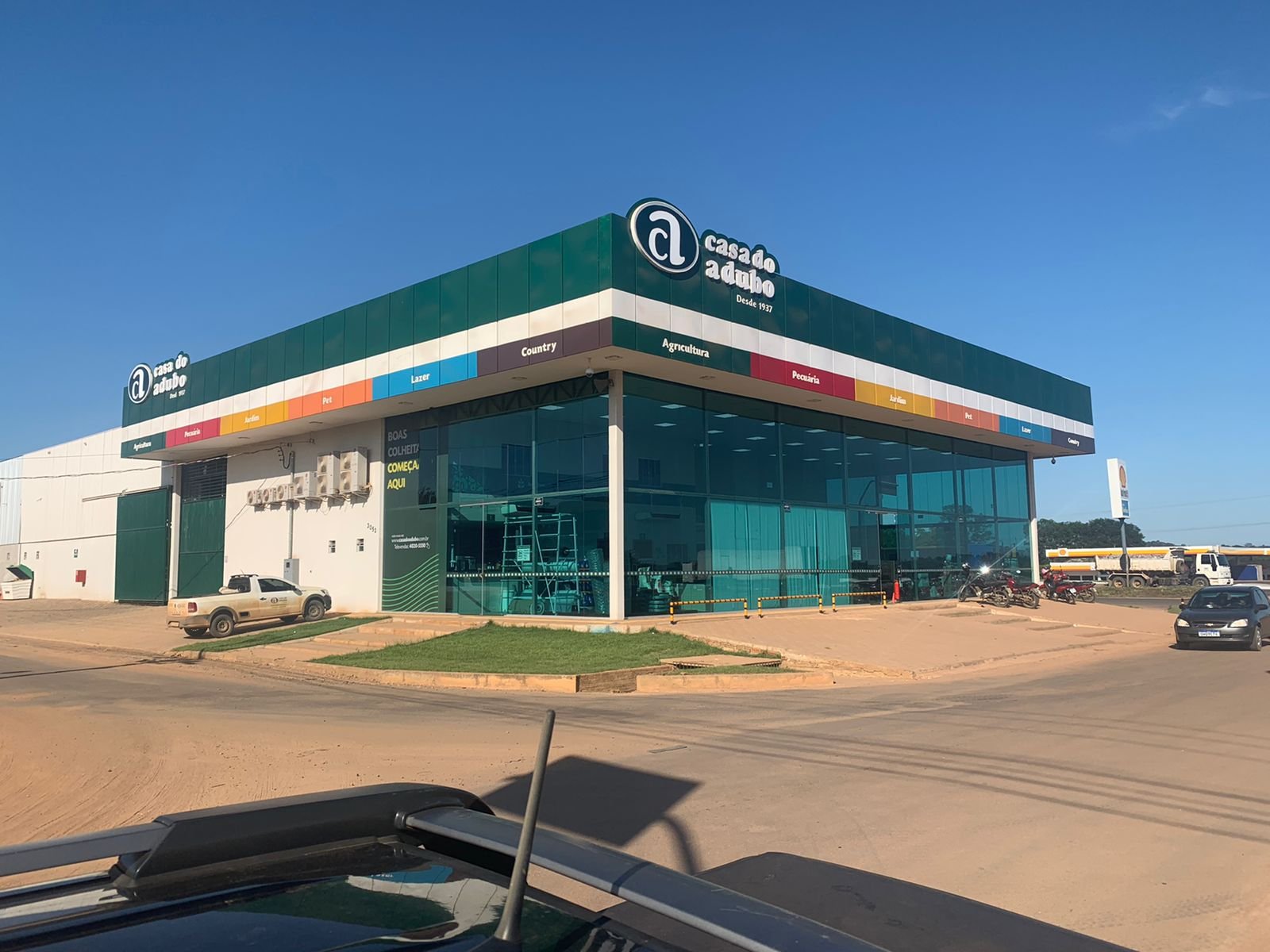 Galpão comercial construído pela Silvério & Silvério Engenharia
